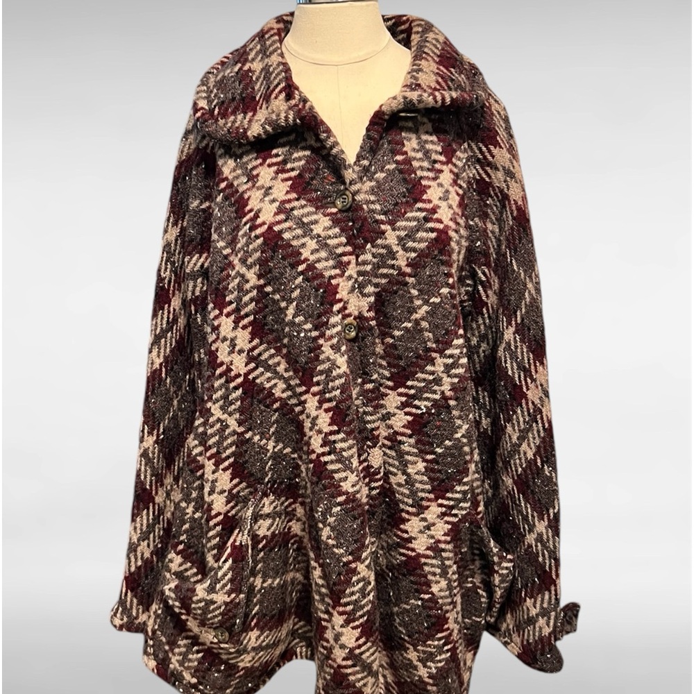 Vintage Emanuel Ungaro Swing Boucle Jacket